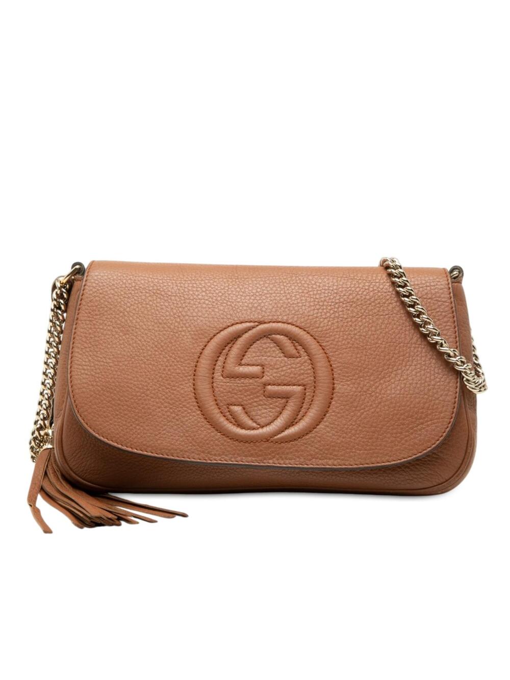 Gucci Medium Calfskin Soho Chain Flap #361070G85B